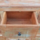 Old wooden chest of drawers 9 drawers