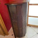 corner made with an old kneading trough