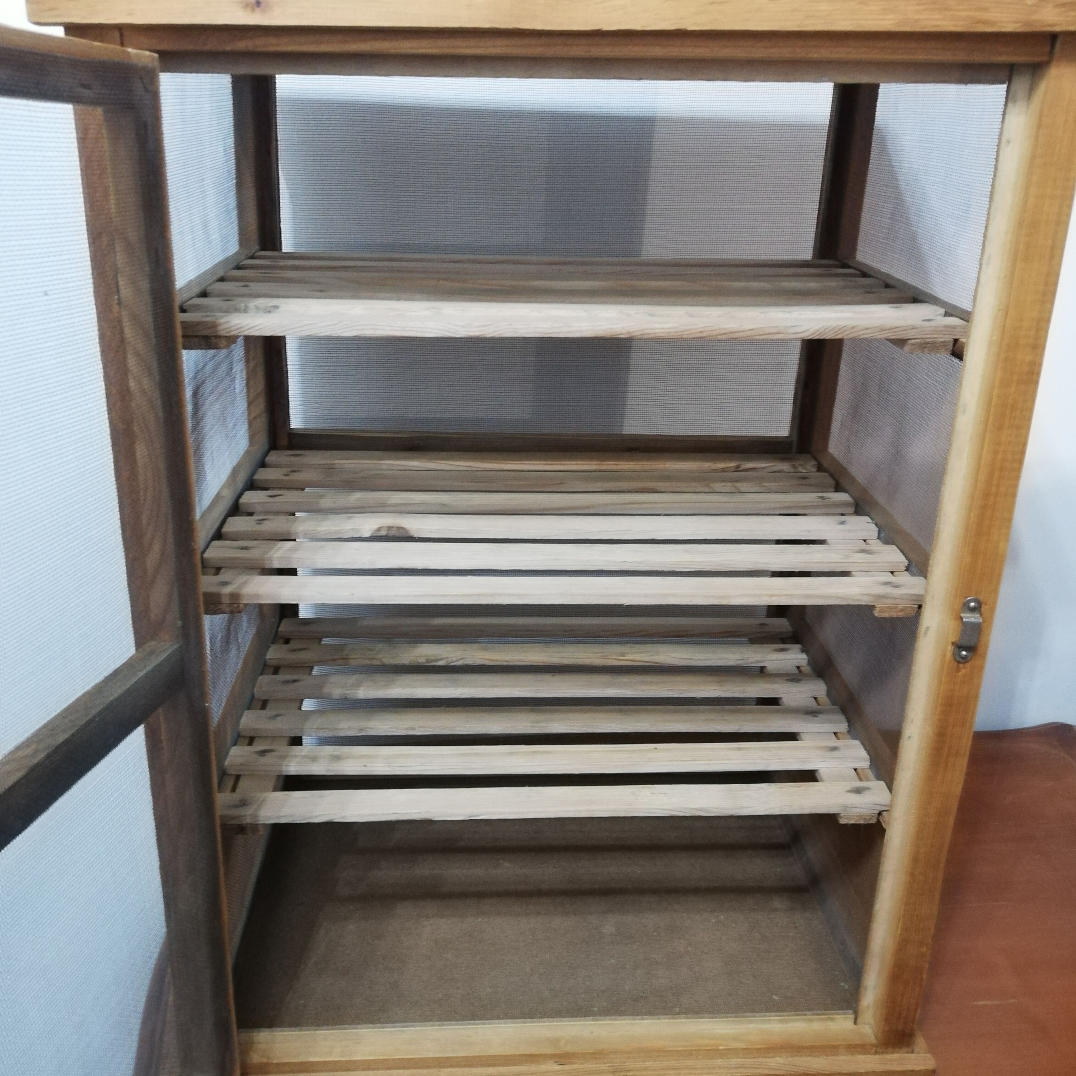 Old wooden pantry height 63cm