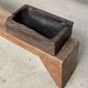 Asian teak empty pocket