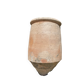 Ancient terracotta pottery jar