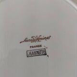 Sarreguemines DV France dessert plates Jeannette model