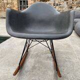 Eames RAR chair elephant grey zenith plastics Herman Miller
