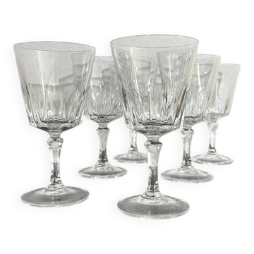 Crystal wine glasses model Versailles