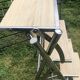 Chaise escabeau formica