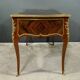 Petit Bureau de Milieu en Acajou et Palissandre, style Louis XV, époque Napoléon III – Milieu XIXe