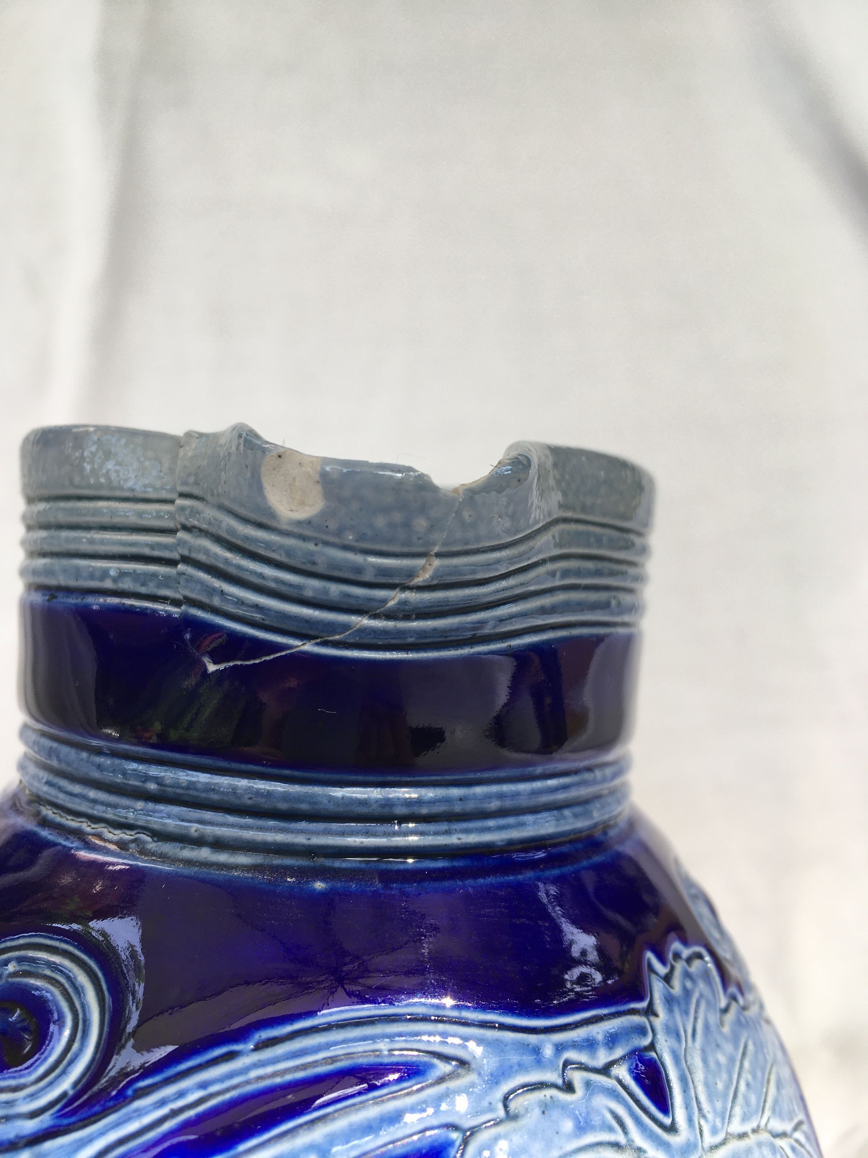 Betschdorf stoneware pitcher