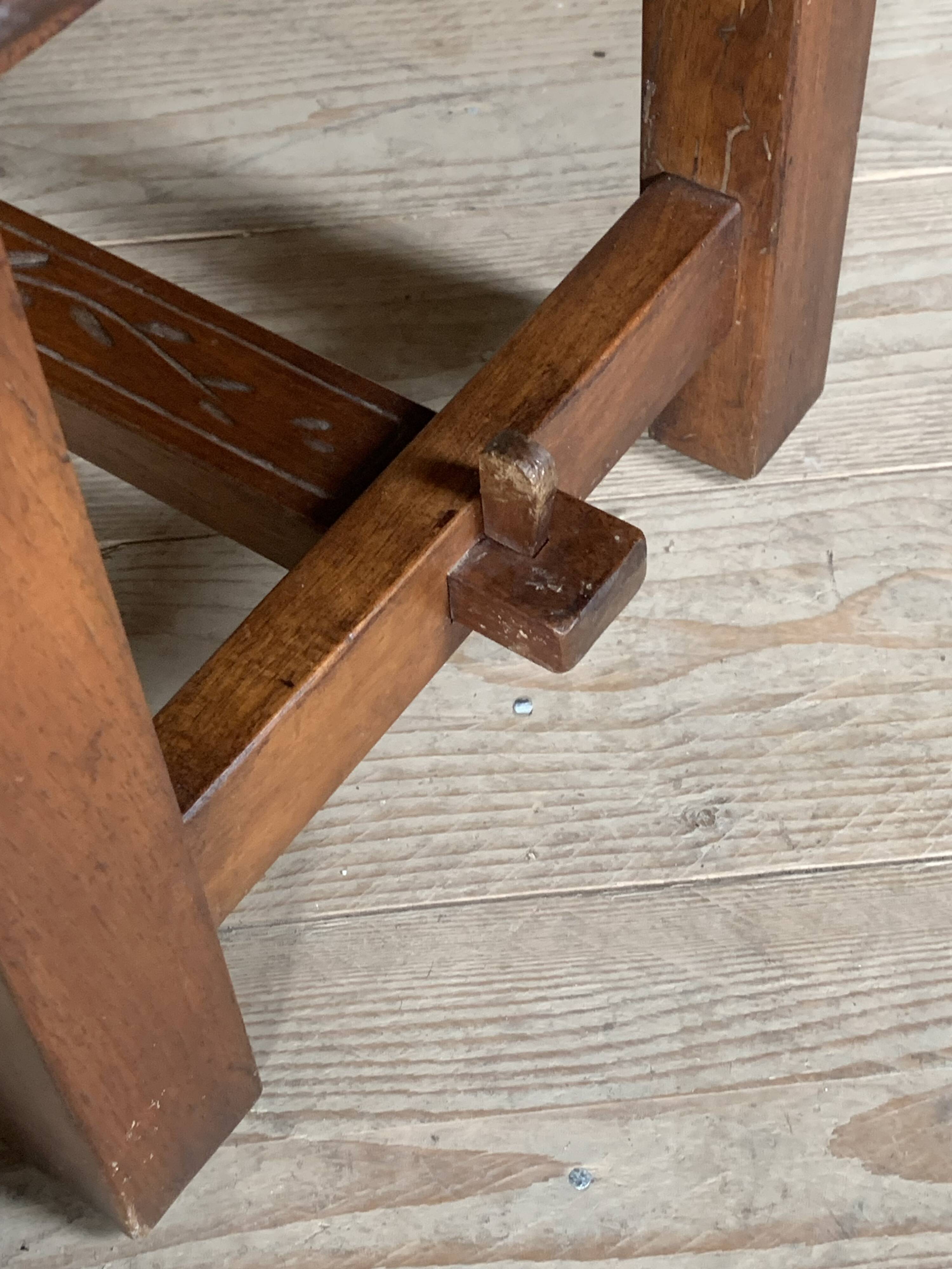 Vintage Brutalist Stool