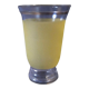 Granite vase yellow band