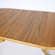 Danish Design Extendable Dining Table in Teak, 1960s