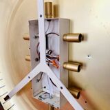 Miroir XXL lumineux de style moderne du milieu du siècle