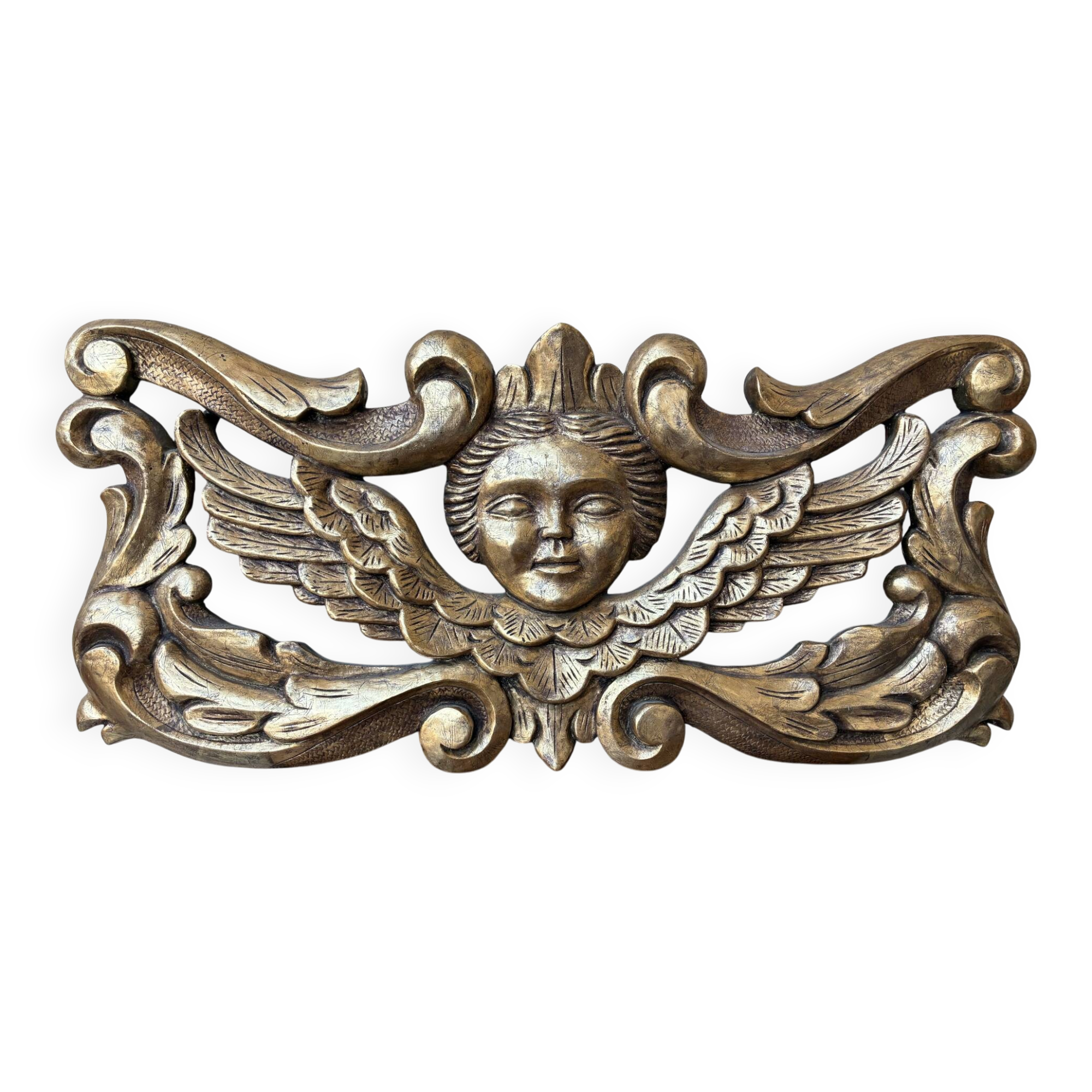 Italian bas-relief cherub