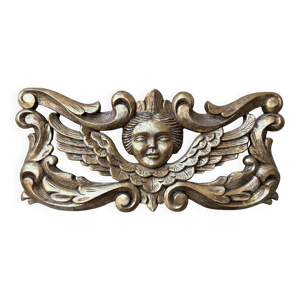 bas relief italien chérubin