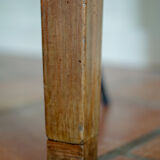 Old wooden farm table
