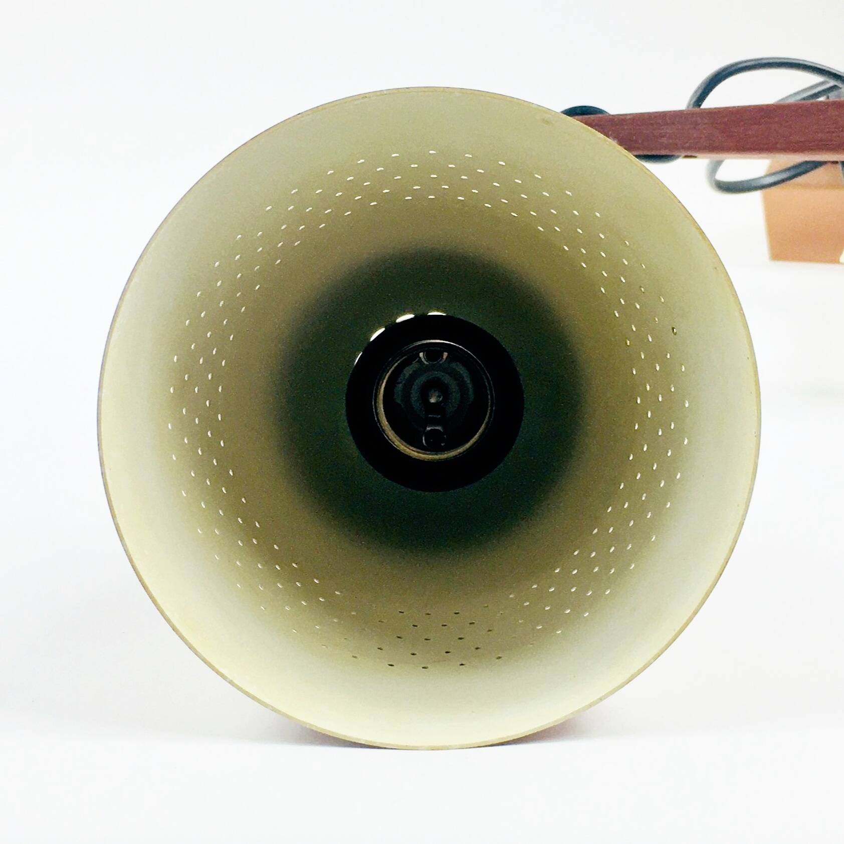 Mid-Century Scandinavian Copper & Teak Pendant by Hans-Agne Jakobsson, 1950s