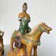 Ming period terracotta equestrian ridge tile