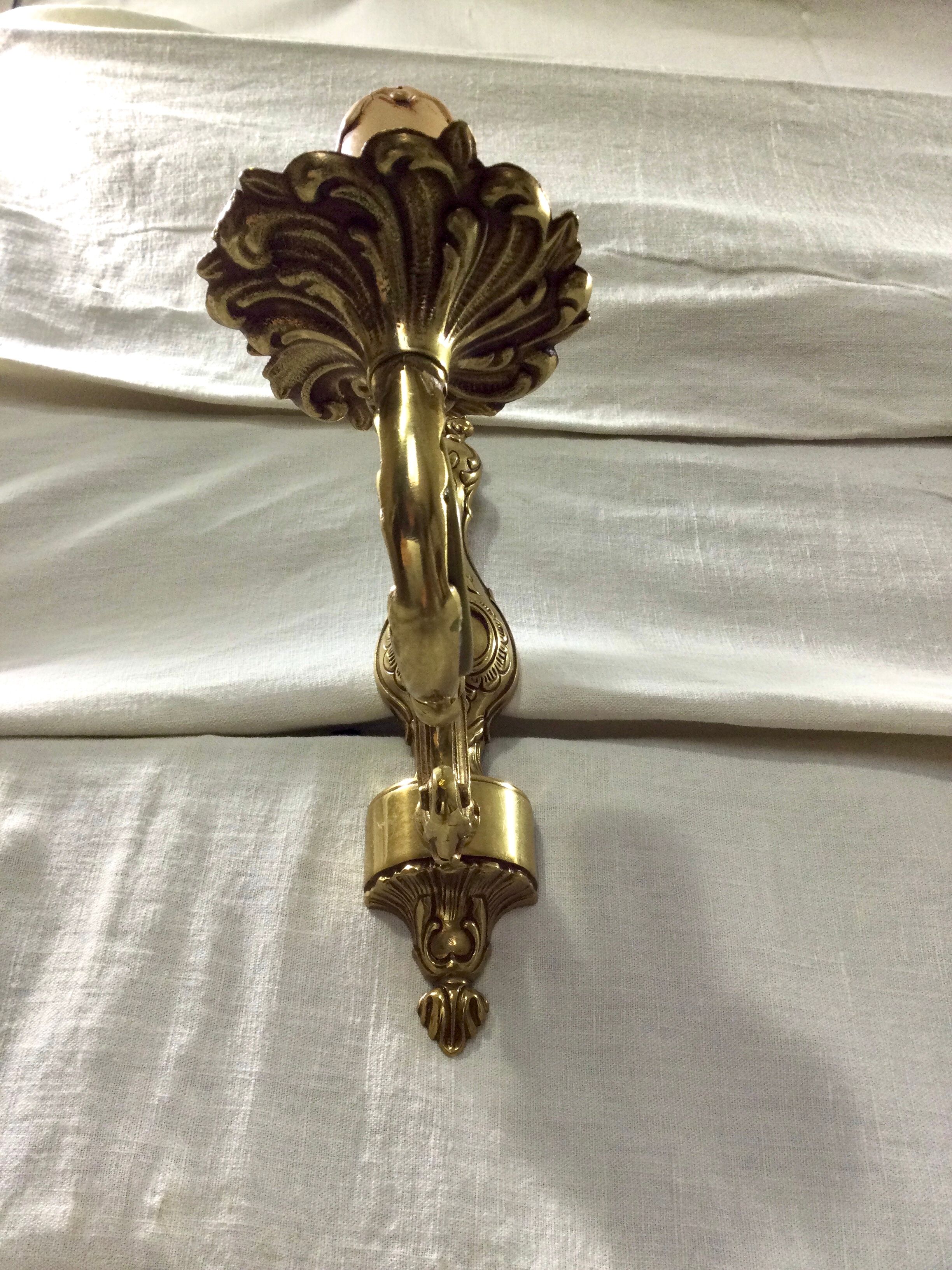 Applies 1 light louis XV style