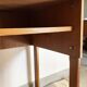 Vintage wooden office of the 50s feet 'traineau'