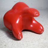 “Tooth” stool. Vintage. Plastic.