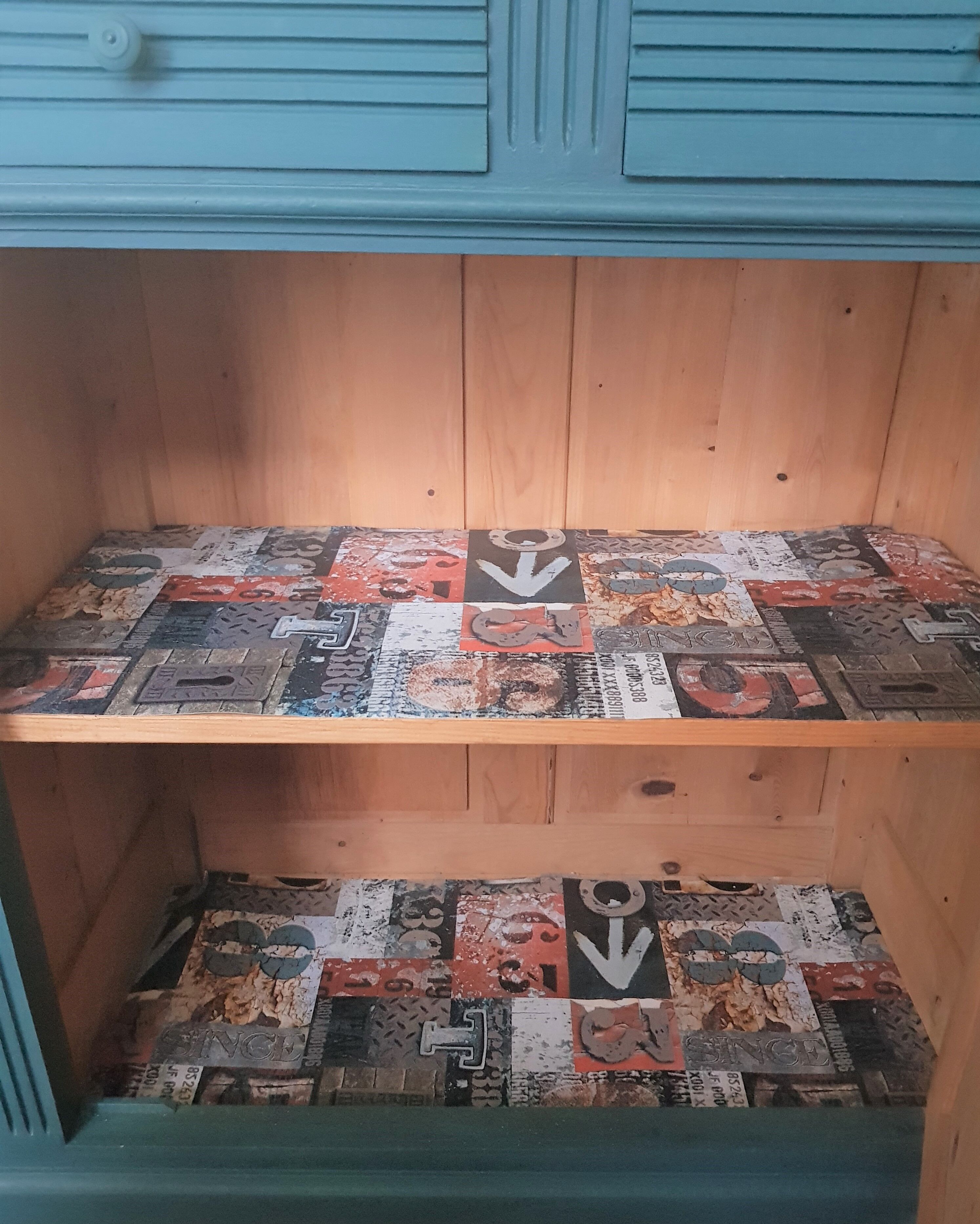 Parisian buffet - petroleum blue