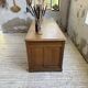 1950s oak office counter