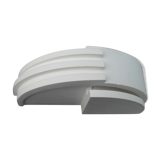 Modernist artist appliques Luc PEIROLO for Artemide Mégalit