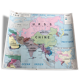 School map - Political South America and USSR