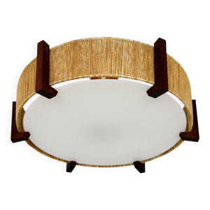 Lampe suspendue en sisal - japonais