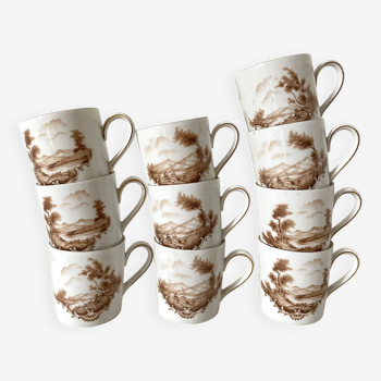 Bavaria porcelain coffee cups