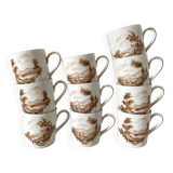 Tasses à café en porcelaine Bavaria
