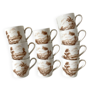 Bavaria porcelain coffee cups