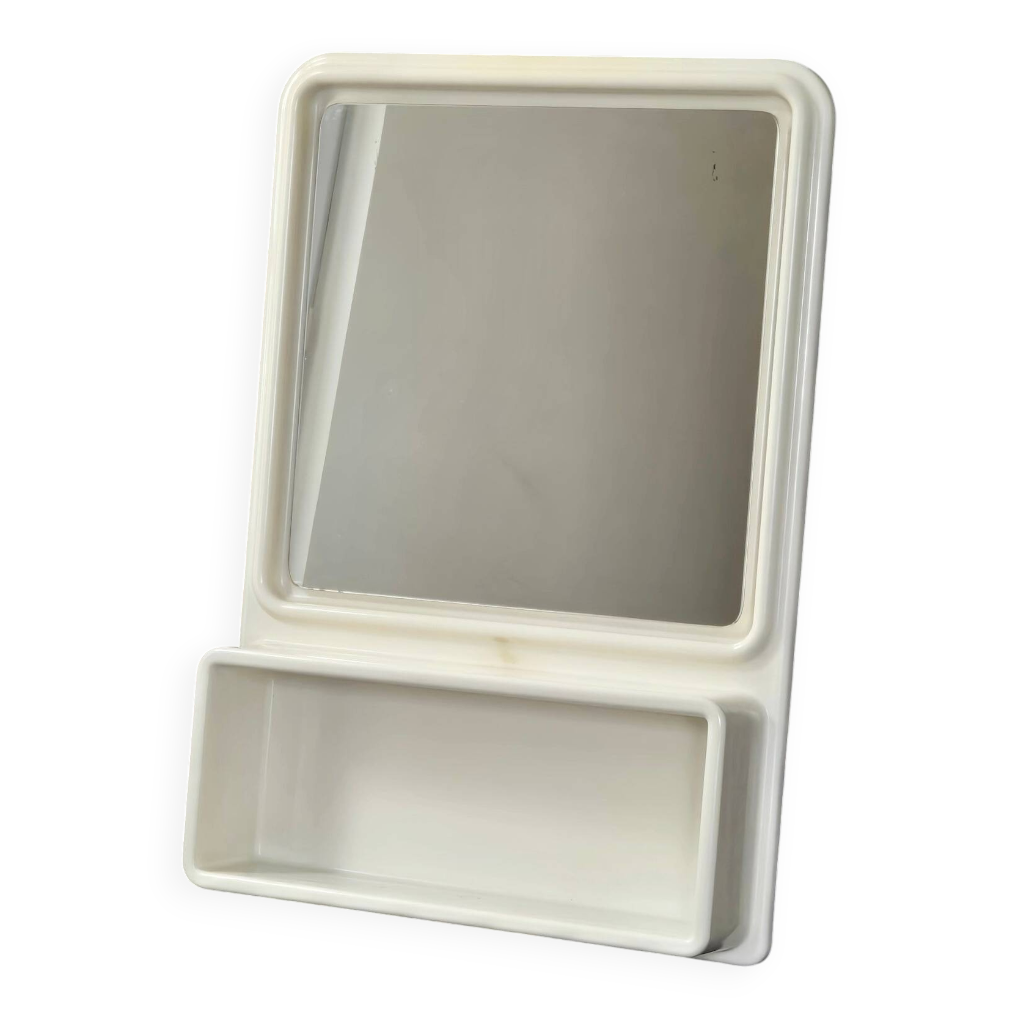 Vintage 1960s mirror shelf