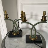 Pair of Art Deco lamps