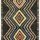 Hand-Knotted Turkish Contemporary 207 cm x 289 cm Black Wool Carpet