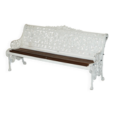 Victorian garden bench 1870 Capucine pattern Coalbrookdale