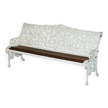 Victorian garden bench 1870 Capucine pattern Coalbrookdale