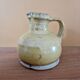 Eric Astoul (Born in 1954) in La Borne - Yellow enamelled stoneware pitcher