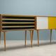 Retro chests of drawers, Jiří Jiroutek, 1960s, Czechoslovakia