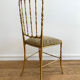 5 chairs by Chiavari Italy