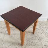 Vintage formica and wood stool