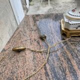 Important Paris porcelain lamp base