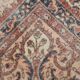 Faded Navy Blue Classic Vintage Persian Rug, 202x323 Cm
