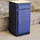 Small Mado kitchen unit from 1960 repainted in Sèvres blue