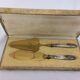 Old cake service cutlery