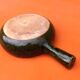 Fire pan / Fondue pot Enamelled terracotta