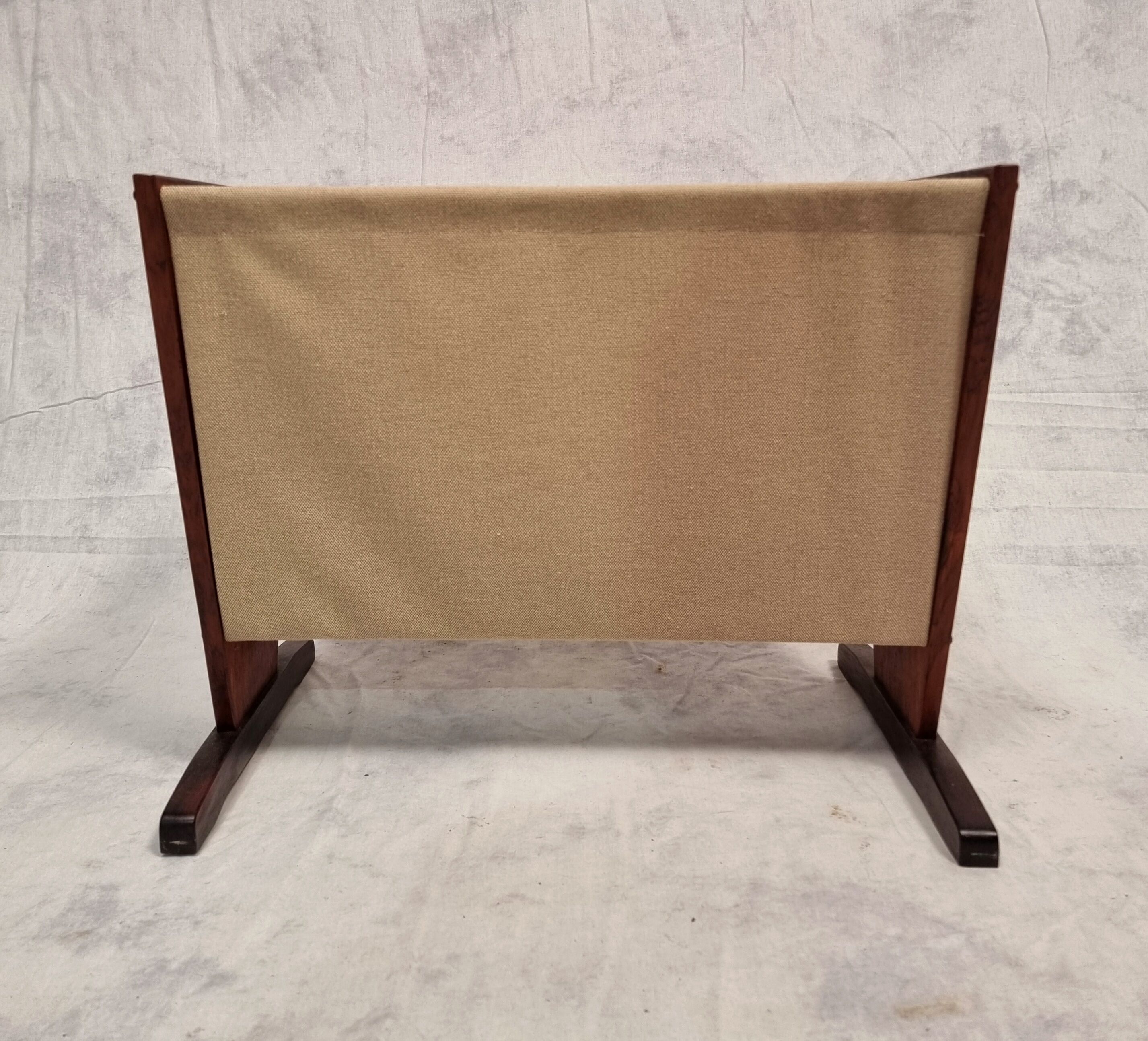 Scandinavian magazine holder - rosewood - ca 1960