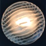 Peill & Putzler glass wall or ceiling light 1965