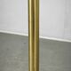 Space Age Bubble Glass and Brass Floor Lamp, Czechoslovakia, 1970s