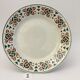 Set of 6 flat plates stamped "k&g lunéville", model "mariette"