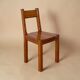 Chairs in solid elm